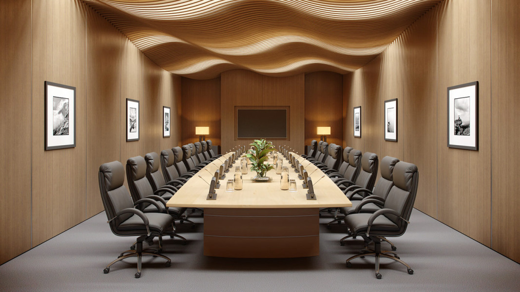 Meeting Room 3D Rendering