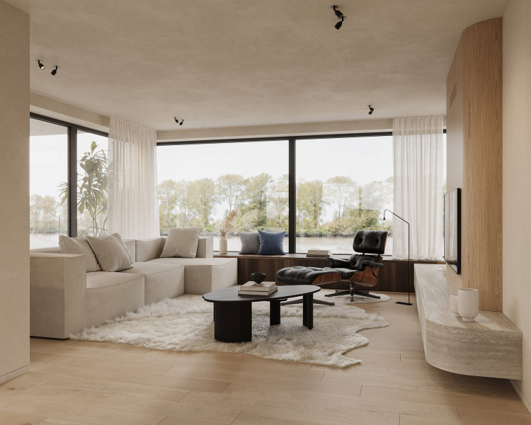 Private Interior Rendering in Belgium