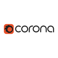 Corona rendere logo