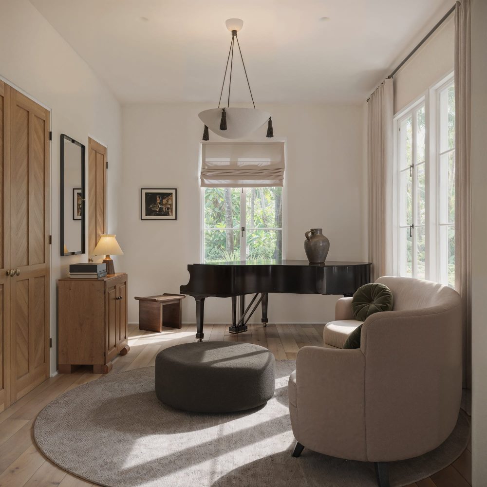 Music Room Rendering